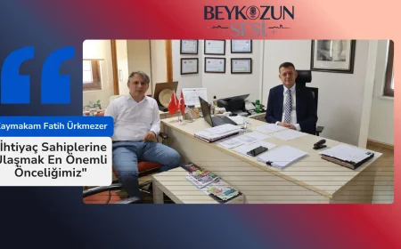 Kaymakam Fatih Ürkmezer: "İhtiyaç Sahiplerine Ulaşmak En Önemli Önceliğimiz"