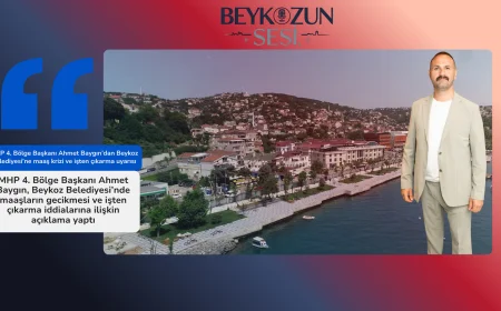 MHP 4. Bölge Başkanı Ahmet Baygın’dan Beykoz Belediyesi’ne maaş krizi ve işten çıkarma uyarısı