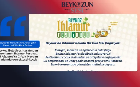 Beykoz’da Ihlamur Festivali Onay Şahin Konseri ve Etkinliklerle Başlıyor