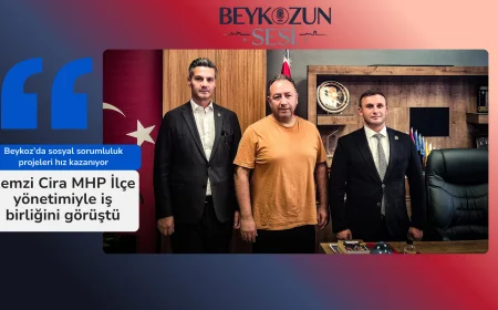 Beykoz’da sosyal sorumluluk projeleri hız kazanıyor: Remzi Cira MHP İlçe yönetimiyle iş birliğini görüştü