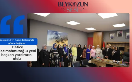 Beykoz MHP Kadın Kollarında görev değişimi: Hatice Hacımahmutoğlu yeni başkan yardımcısı oldu