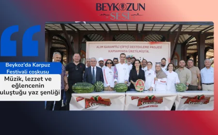 Beykoz’da Karpuz Festivali coşkusu: Müzik, lezzet ve eğlencenin buluştuğu yaz şenliği