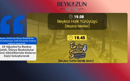 Beykoz Sahili’nde Dünya Beykozlular Günü kutlanacak, Çelik konseriyle festival coşkusu yaşanacak