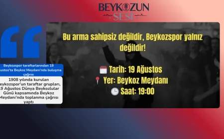 Beykoz’un Yargıçları 19 Ağustos’ta Meydan Buluşmasına Çağırdı: “Bu Arma Sahipsiz Değildir”