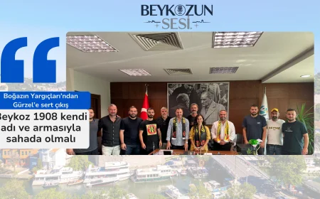 Boğazın Yargıçları’ndan Gürzel’e sert çıkış: “Beykoz 1908 kendi adı ve armasıyla sahada olmalı”