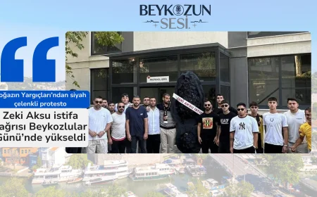 Boğazın Yargıçları’ndan siyah çelenkli protesto: “Zeki Aksu istifa” çağrısı Beykozlular Günü’nde yükseldi
