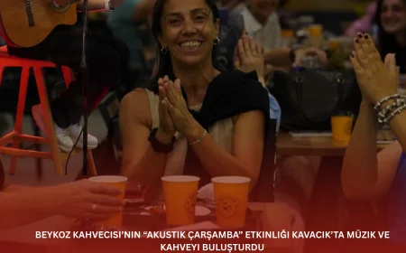 Beykoz Kahvecisi’nin “Akustik Çarşamba” Etkinliği Kavacık’ta Müzik ve Kahveyi Buluşturdu