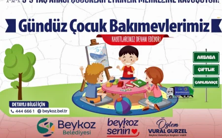 Beykoz’da “Yuvamız Beykoz” Gündüz Çocuk Bakımevleri Hizmete Başlıyor