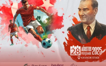 Beykoz’da 30 Ağustos Zafer Bayramı için düzenlenen Zafer Kupası Futbol Turnuvası başlıyor