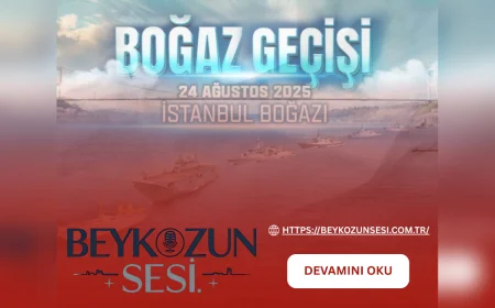İstanbul Boğazı’nda 24 Ağustos’ta donanma geçişi yapılacak