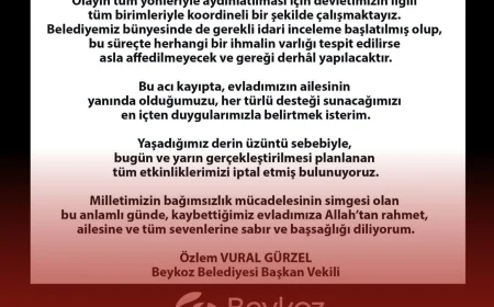 Beykoz Belediyesi, 30 Ağustos Zafer Bayramı etkinliklerinde yaşanan kaza sonrası tüm programları iptal etti