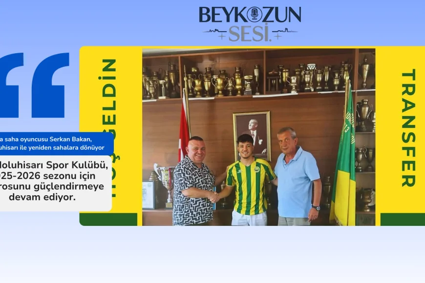 Orta saha oyuncusu Serkan Bakan, Anadoluhisarı ile yeniden sahalara dönüyor