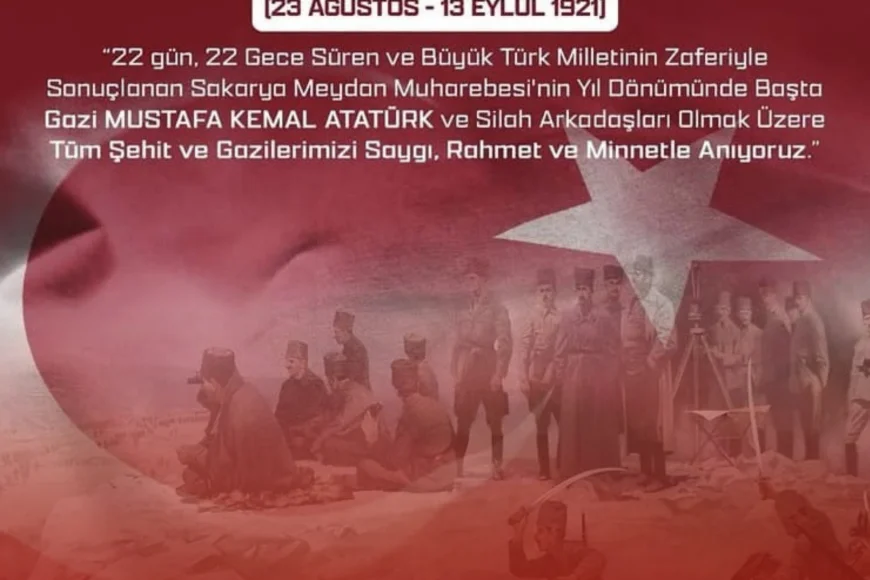 MHP Beykoz İlçe Başkanlığı: "Sakarya Zaferi Türk Milletinin Özgürlük İradesinin Sembolüdür"