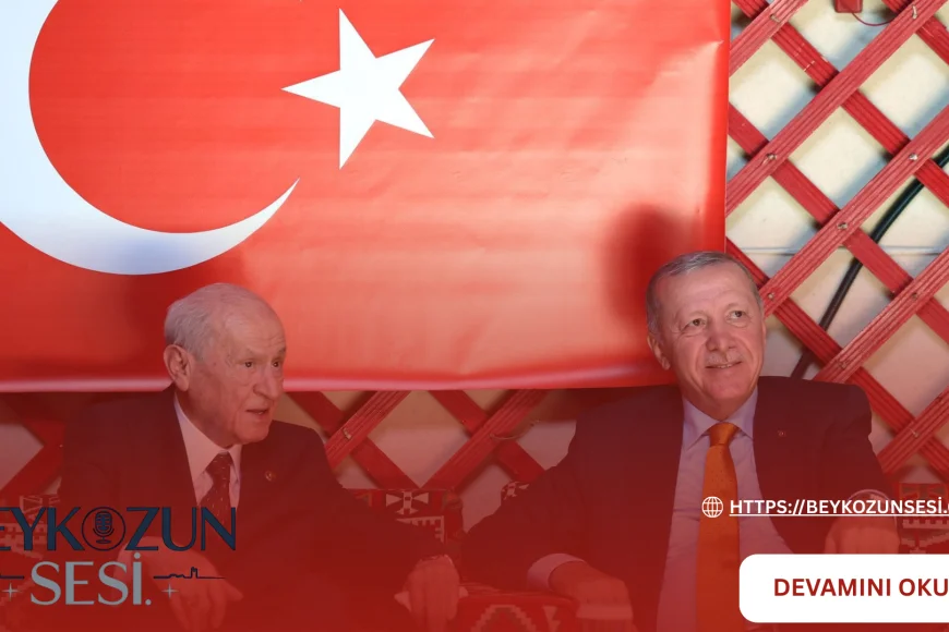 Cumhurbaşkanı Erdoğan ve MHP Genel Başkanı Bahçeli Ahlat’ta han çadırında bir araya geldi