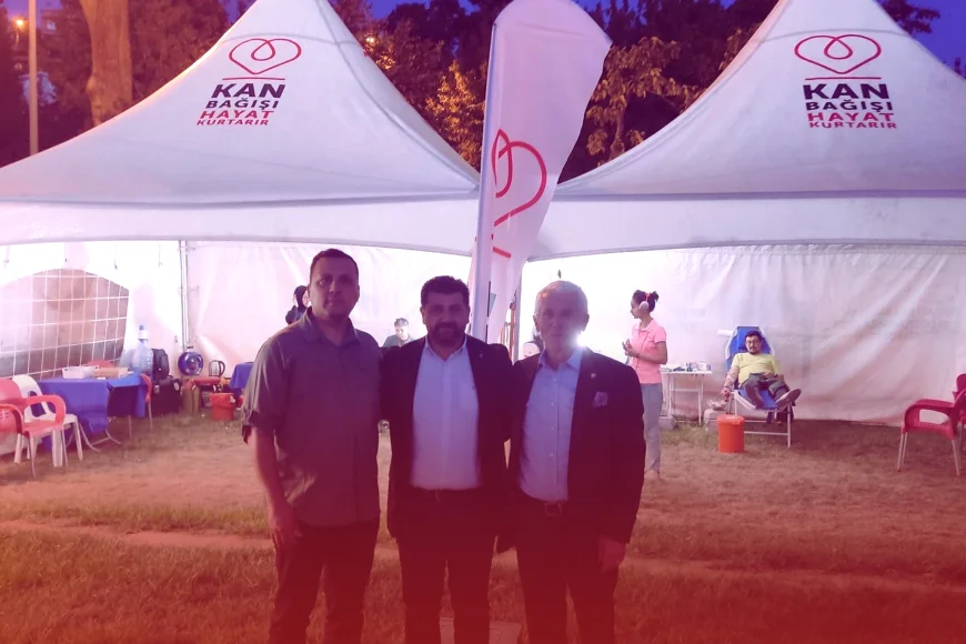 Deva Partisi Beykoz İlçe Başkanı Şenol Korkmaz: "Kan bağışı binlerce hayata can verebilir"