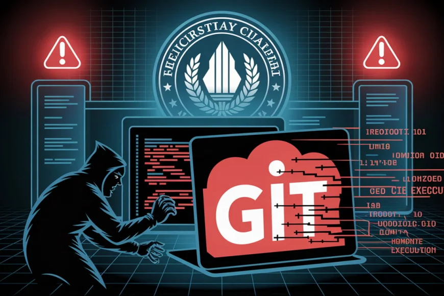 CISA, Git’te aktif olarak istismar edilen kod yürütme açığı için acil güncelleme uyarısı yaptı