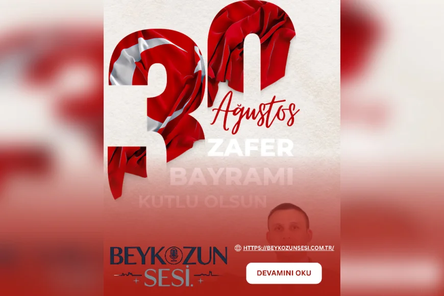 MHP Beykoz İlçe Başkanı Emre Çömlekçi: "30 Ağustos, Anadolu’daki varlığımızın sonsuza dek kalıcı olduğunun ilanıdır"