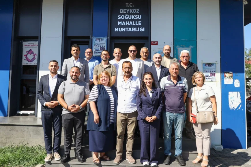 Özlem Vural Gürzel mahalle ziyaretinde