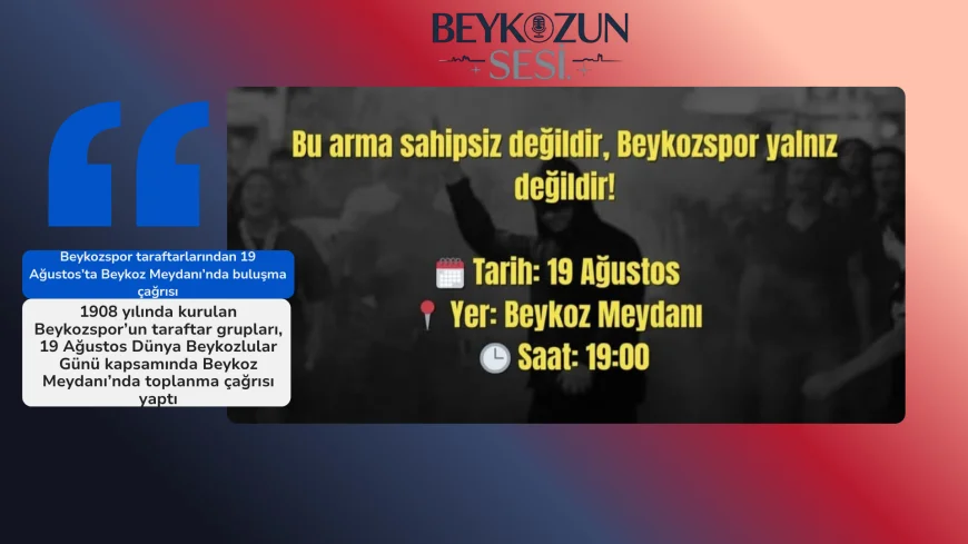 Beykoz’un Yargıçları 19 Ağustos’ta Meydan Buluşmasına Çağırdı: “Bu Arma Sahipsiz Değildir”