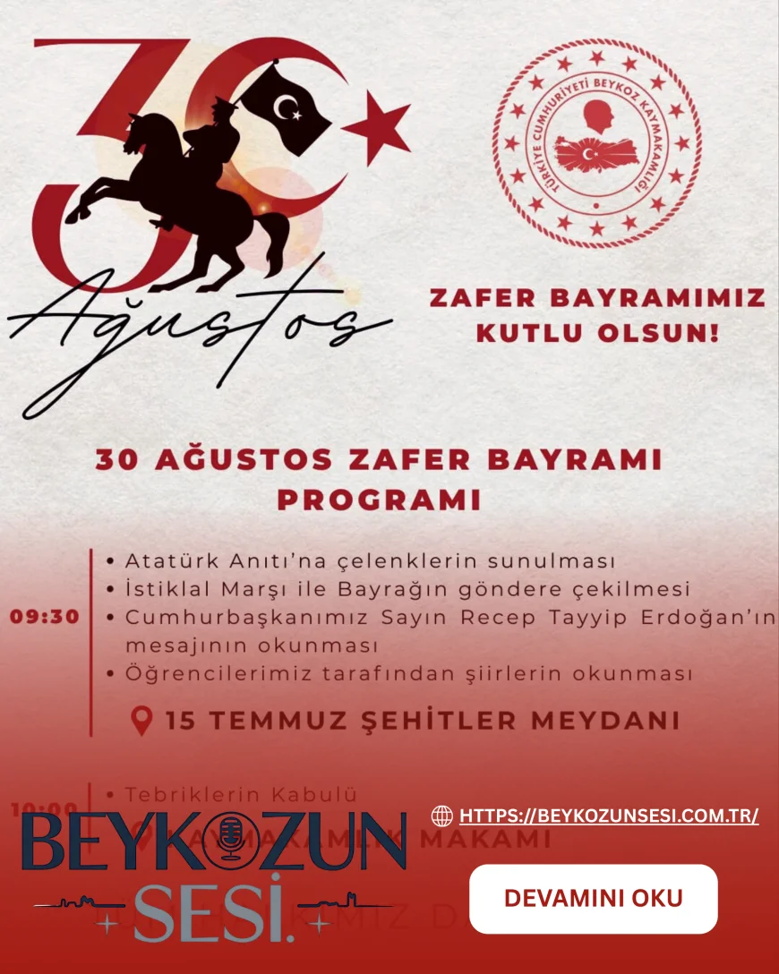 30 Ağustos Zafer Bayramı’nın 103. yılı tüm yurtta törenler ve etkinliklerle kutlanacak