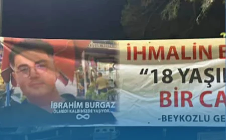 Beykoz’da elektrik kaçağı faciası sonrası pankartlı protesto: “İhmalin bedeli 18 yaşında bir genç”