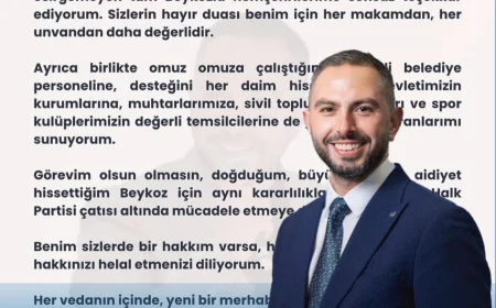 Beykoz Belediye Başkan Yardımcısı Melih Karakaya görevinden istifa ettiğini duyurdu