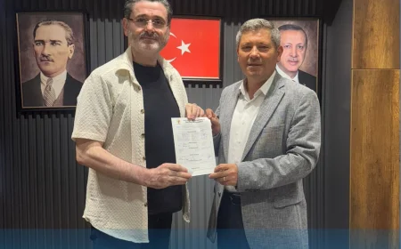 Muharrem Kaşitoğlu AK Parti’ye yeniden katıldı, üyelik işlemi Beykoz’da gerçekleşti