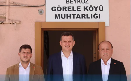 Beykoz Kaymakamı Fatih Ürkmezer mahalle ziyaretlerinde vatandaşların taleplerini dinledi
