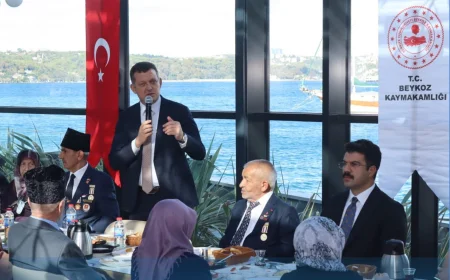 Beykoz Kaymakamı Dr. Fatih Ürkmezer: "Huzurumuzu kahraman gazilerimize ve aziz şehitlerimize borçluyuz"