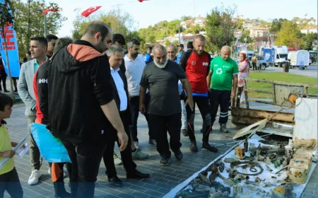 Beykoz’da çevre seferberliği: Ormanda atık toplama ve deniz dibi temizliğiyle farkındalık etkinliği düzenlendi