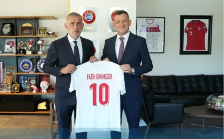 Beykoz Kaymakamı Fatih Ürkmezer’den TFF Başkanı İbrahim Ethem Hacıosmanoğlu’na Ziyaret
