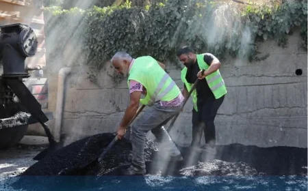 Beykoz Şahinkaya Mahallesi’nde asfalt serim çalışmaları hızla sürüyor, modern yollar kısa sürede hizmete açılacak