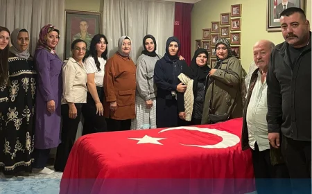MHP Beykoz Teşkilatından Şehit Kemal Zeren’in Ailesine Ziyaret: “Şehidimizin Hanesi, Hanemizdir”