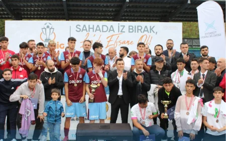 Beykoz’da TÜGVA GençLig Finalinde Trabzon Şampiyon Oldu, Kaymakam Ürkmezer Gençlere Sporun Birleştirici Gücünü Vurguladı