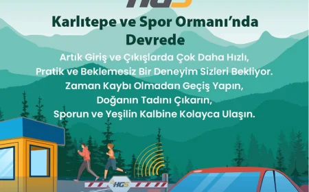 Beykoz’da Karlıtepe ve Spor Ormanı girişlerine HGS sistemi kuruldu: Ziyaretçiler artık beklemeden doğa ve spora erişiyor