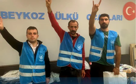 Beykoz Ülkü Ocakları kış öncesi ihtiyaç sahibi ailelere kıyafet desteği ulaştırdı