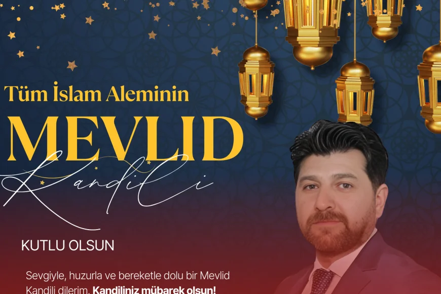 Mevlid Kandili dolayısıyla DEVA Partisi Beykoz İlçe Başkanlığından kutlama mesajı