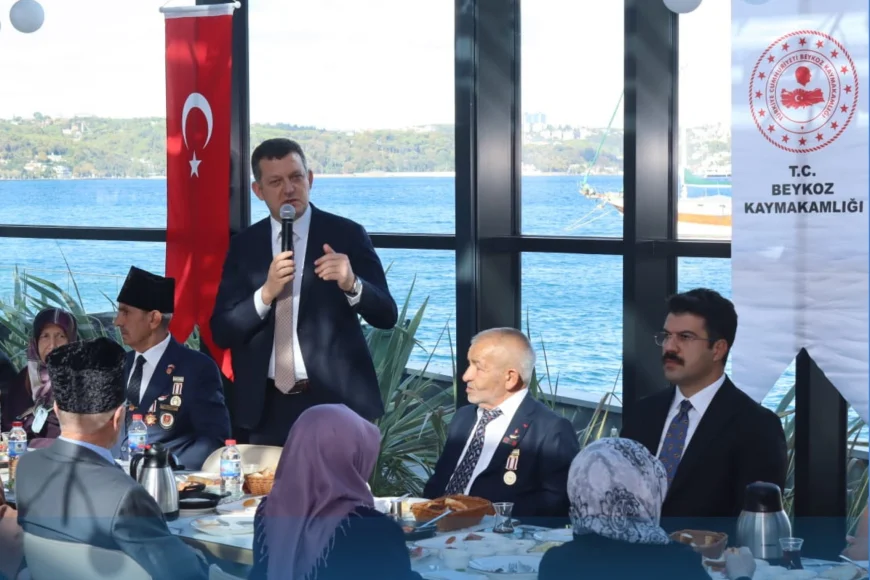 Beykoz Kaymakamı Dr. Fatih Ürkmezer: "Huzurumuzu kahraman gazilerimize ve aziz şehitlerimize borçluyuz"