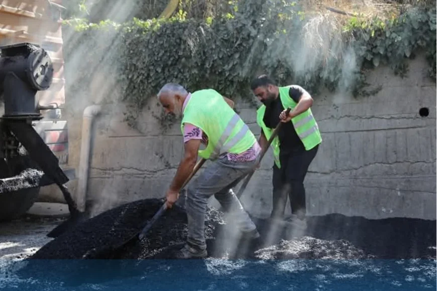 Beykoz Şahinkaya Mahallesi’nde asfalt serim çalışmaları hızla sürüyor, modern yollar kısa sürede hizmete açılacak
