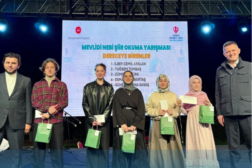 Beykoz’da Mevlid-i Nebi Haftası etkinlikleri kortej, şiirler ve dualarla kutlandı