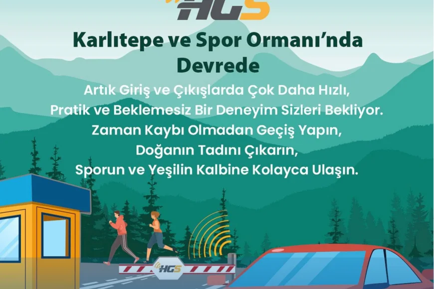 Beykoz’da Karlıtepe ve Spor Ormanı girişlerine HGS sistemi kuruldu: Ziyaretçiler artık beklemeden doğa ve spora erişiyor