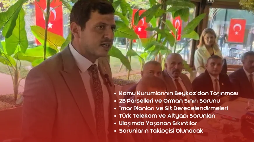 Beykoz Muhtarlar Derneği Başkanı Sorunları MHP’li Dr. İzzet Ulvi Yönter’e Aktardı – 45 Mahalleyi Kapsıyor