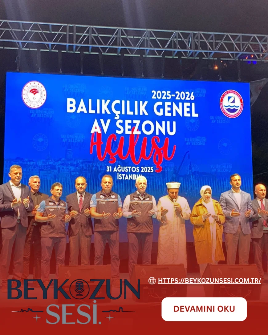 İstanbul’da 2025-2026 su ürünleri av sezonu Beykoz Poyrazköy’de törenle başladı