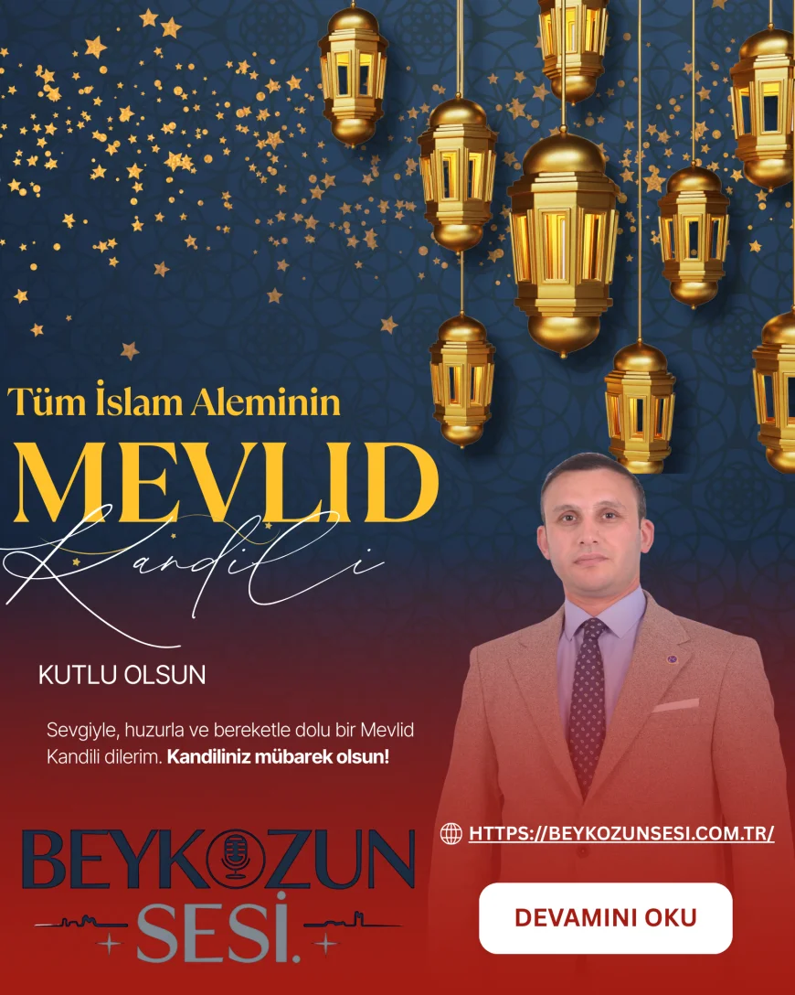 MHP Beykoz İlçe Başkanı Emre Çömlekçi: "Mevlid Kandili insanlık için en büyük müjdelerden biridir"