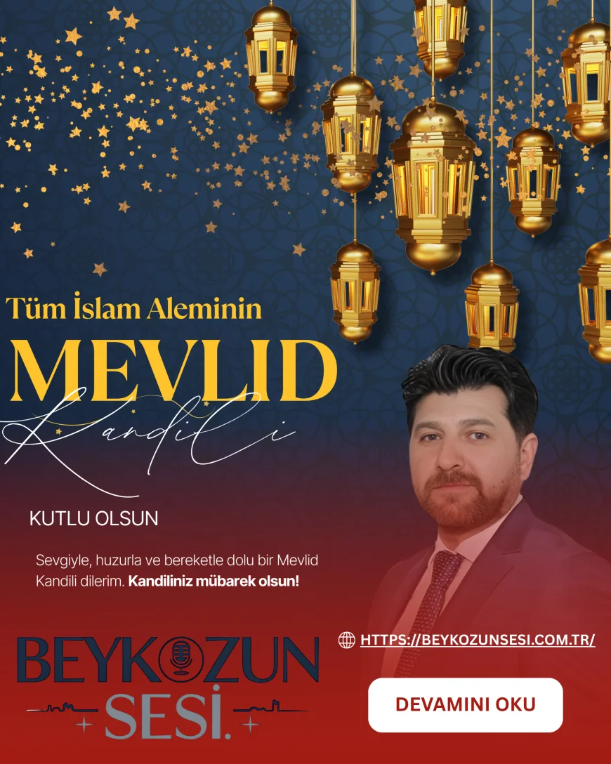 Mevlid Kandili dolayısıyla DEVA Partisi Beykoz İlçe Başkanlığından kutlama mesajı