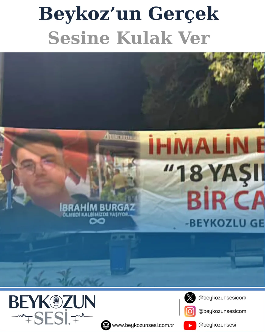 Beykoz’da elektrik kaçağı faciası sonrası pankartlı protesto: “İhmalin bedeli 18 yaşında bir genç”
