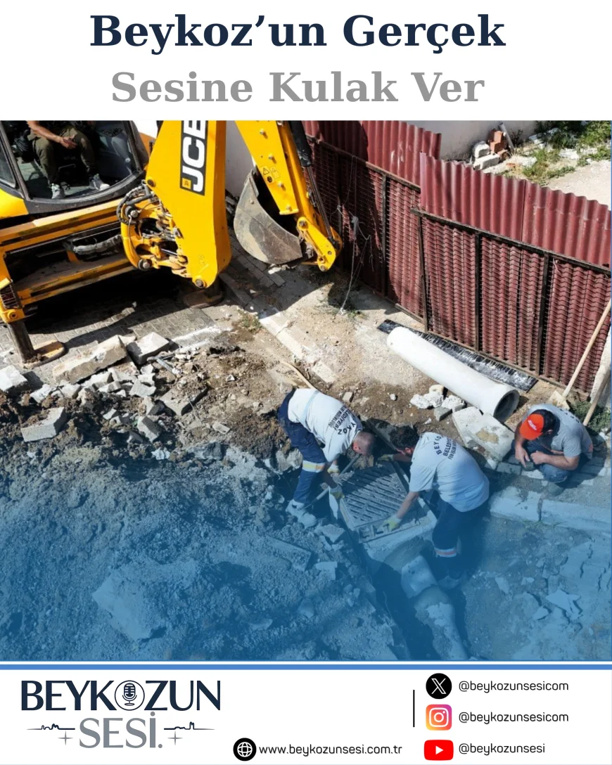 Beykoz’un her mahallesinde eş zamanlı bakım ve onarım çalışmaları hız kesmeden sürüyor