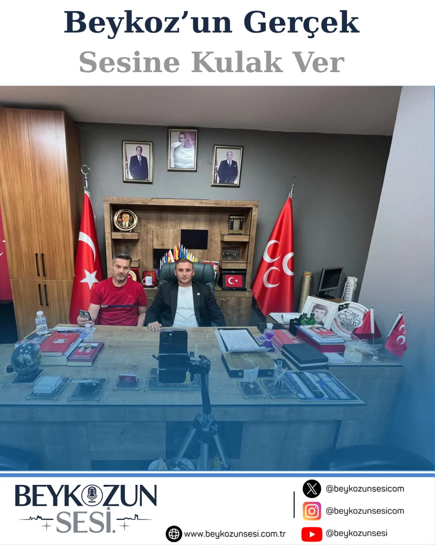 MHP Beykoz İlçe Başkanı Emre Çömekçi: “Bu kampanya bir umut seferberliğidir”