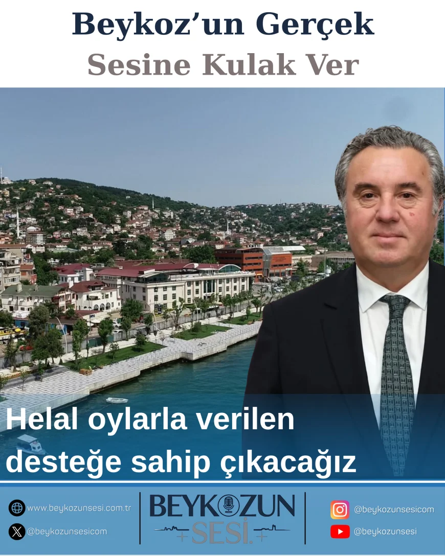 CHP’li Taner Aksu: "Helal oylarla verilen desteğe sahip çıkacağız"