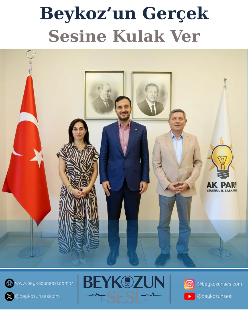 Özkan Ayduğan ve Özlem Vural Gürzel’den İstanbul İl Başkanı Özdemir’e Beykoz odaklı ziyaret